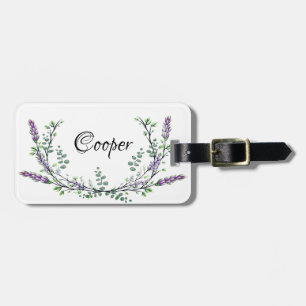 Lavender och Eucalyptus Bagagebricka