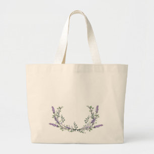 Lavender och Eucalyptus Jumbo Tygkasse