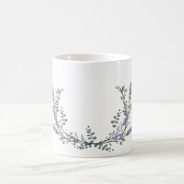 Lavender och Eucalyptus Kaffemugg (Center)