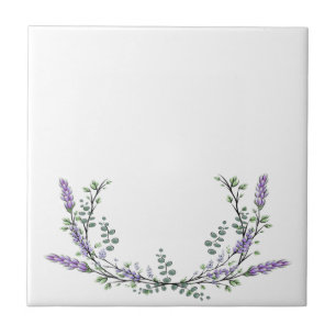 Lavender och Eucalyptus Kakelplatta