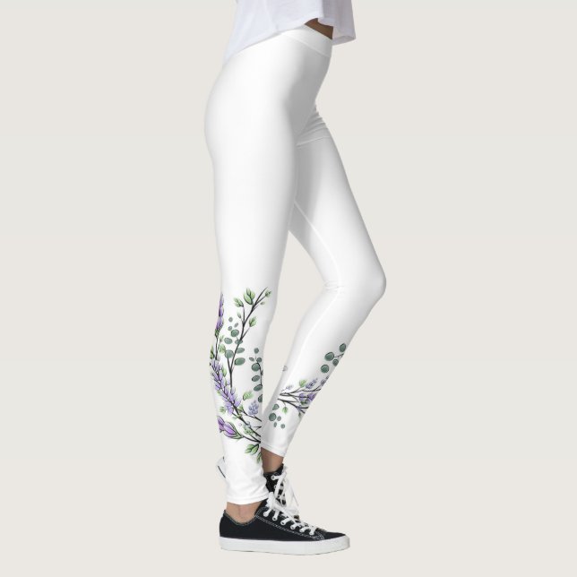 Lavender och Eucalyptus Leggings (Höger)