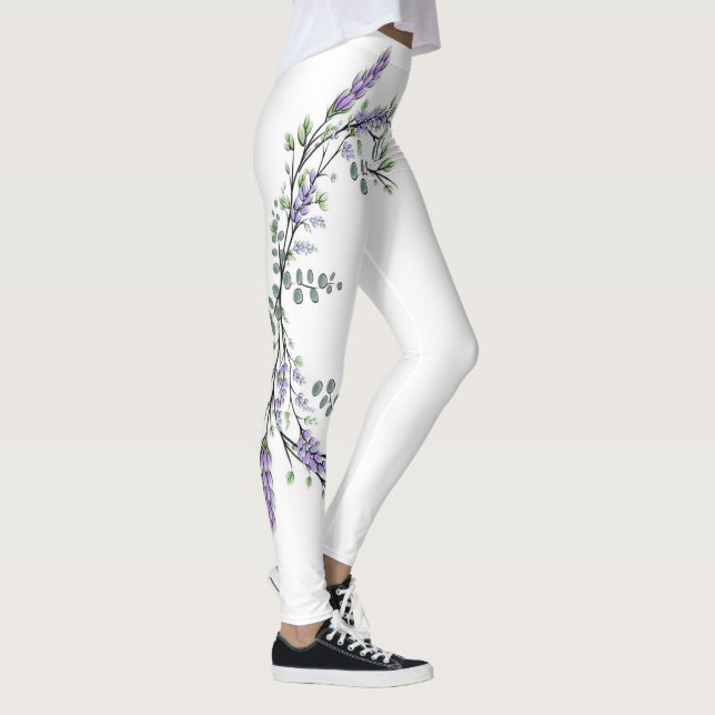 Lavender och Eucalyptus Leggings (Höger)