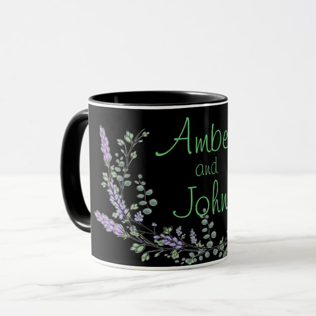 Lavender och Eucalyptus Mugg (Framsida vänster)