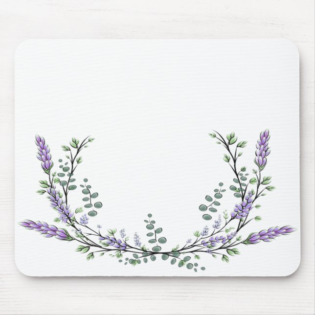 Lavender och Eucalyptus Musmatta (Framsidan)