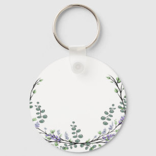 Lavender och Eucalyptus Nyckelring