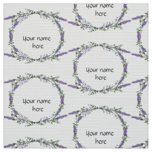 Lavender och Eucalyptus Tyg