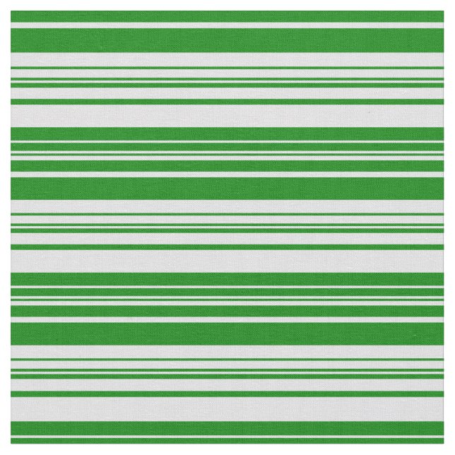 Lavender och Grönt Mönster Tyg (Närbild)