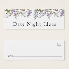 Lavender- och Lilacs-nattkort Litet Visitkort