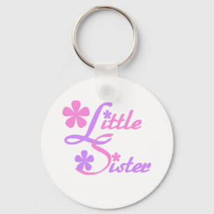 Lavender och Rosa Little Sister Nyckelring