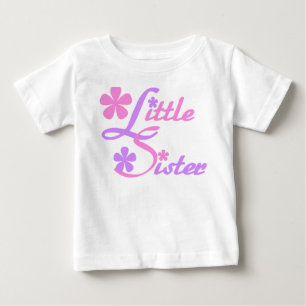Lavender och Rosa Little Sister T Shirt