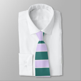 Lavender och Teal Vågrät Rand Slips