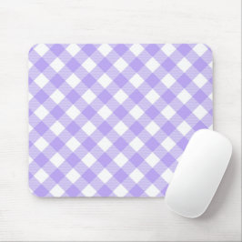 Lavender och White Angled Play Musmatta
