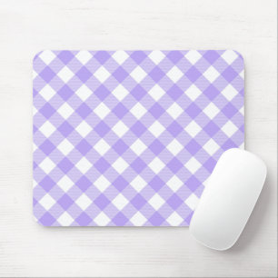 Lavender och White Angled Play Musmatta