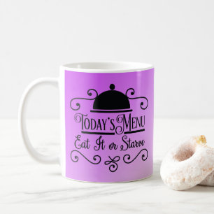 Lavender Ombre Kitchen Quotes Kaffemugg