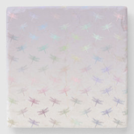 Lavender Ombre Rainbow Dragonflies Stenunderlägg