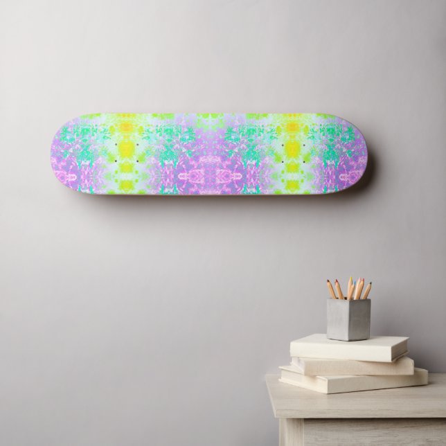Lavender Ombre Skateboard (Väggkonst (Horz))