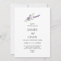 Lavender Önskemål Bröllop