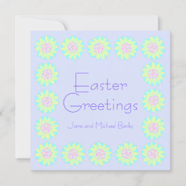 Lavender Påsk Hälsning Kort