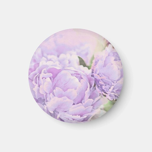 Lavender Peonies Magnet (Framsidan)