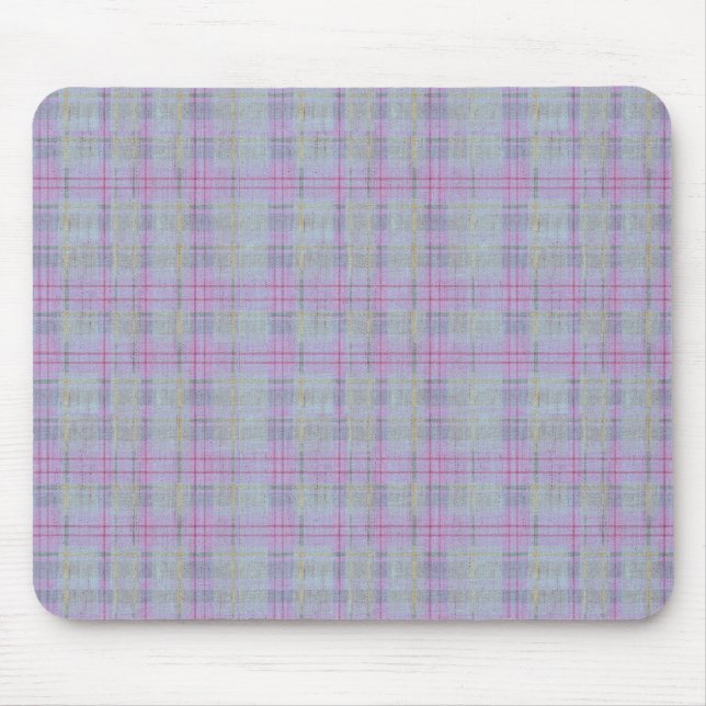 Lavender Plaid Harmony  Musmatta (Framsidan)