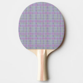 Lavender Plaid Harmony  Pingisracket