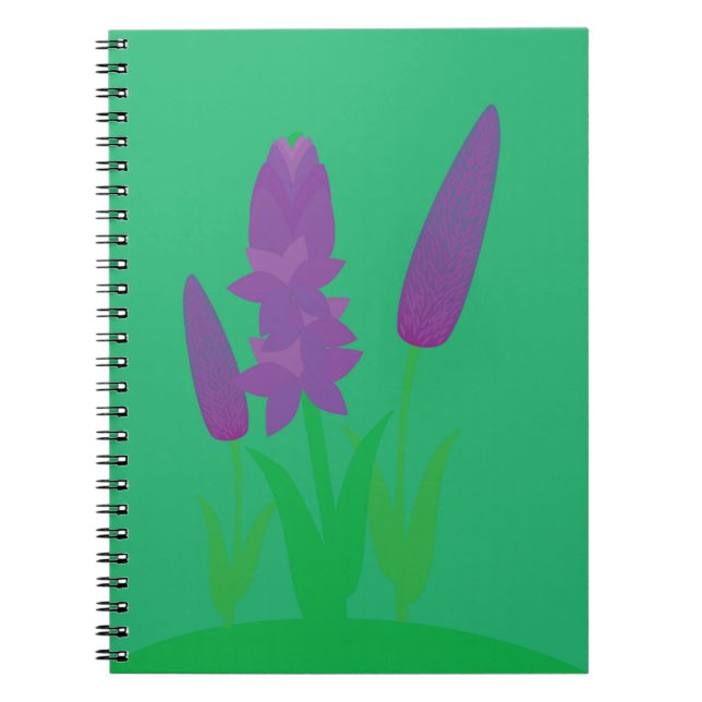Lavender Plants Anteckningsbok (Framsidan)