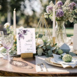 Lavender, Plum, Purple Arch Save the Date | Inbjudningar