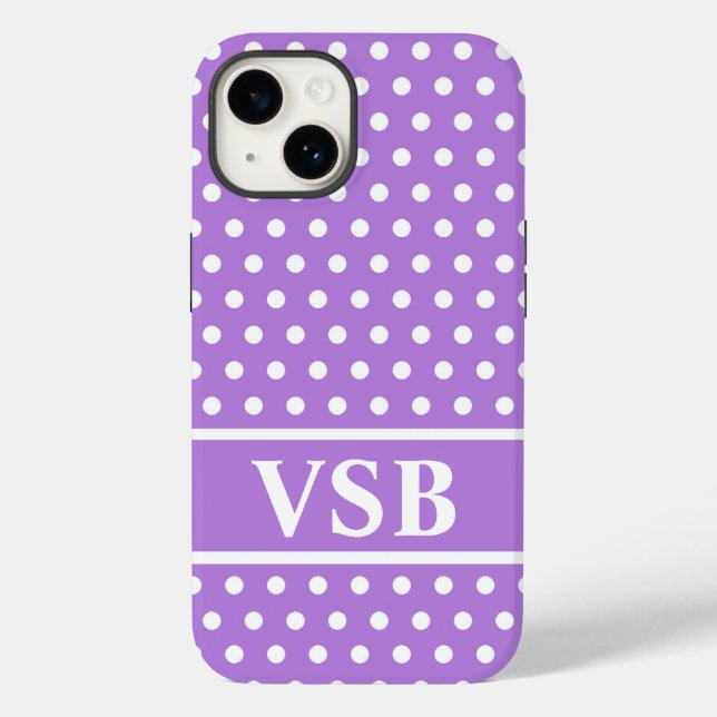 Lavender Polka dots (Baksida)