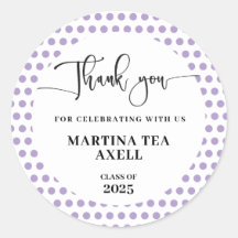 Lavender Polka dots Studenten