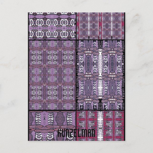 "LAVENDER"-POSTKORT VYKORT (Framsida)