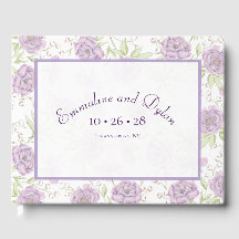 Lavender Purple Rose Wedding