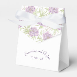 Lavender Purple Rose Wedding Presentaskar