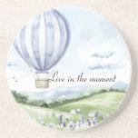 Lavender Rand Balloon Blommigt Möhippa Underlägg<br><div class="desc">Lavender Rand Balloon Blommigt Möhippa inspirationcitat</div>