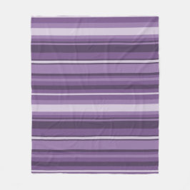 Lavender rand fleecefilt