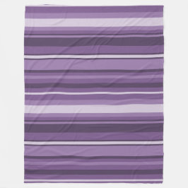 Lavender rand fleecefilt