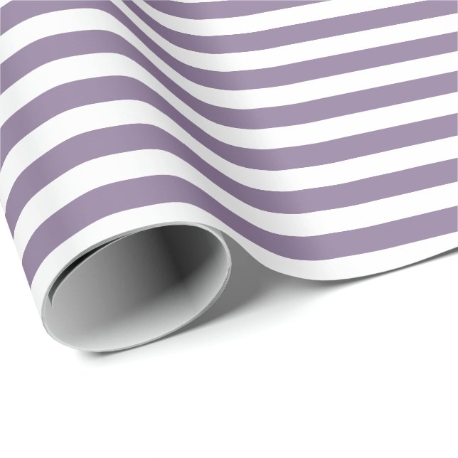 Lavender Rand födelsedag Presentpapper (Rullad Hörn)