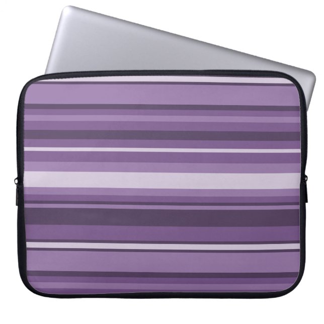 Lavender rand laptop sleeve (Framsidan)