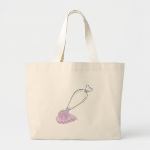 Lavender Ro och Pastry Bag Jumbo Tygkasse