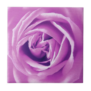 Lavender ro print kakelplatta