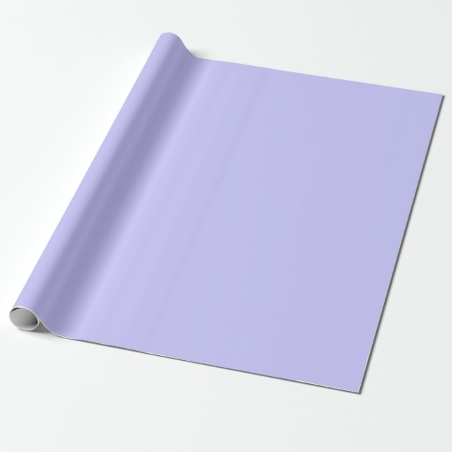 Lavender Ro Soft Blek White Pastel Solid Färg Presentpapper (Utrullad)