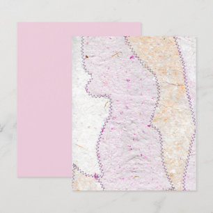 Lavender Rosa Orange Handmade, textade skrapböcker