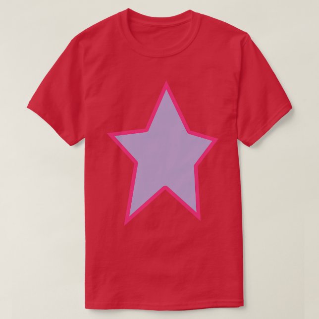 Lavender Rosa Out Line Graphic T Shirt (Design framsida)