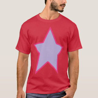 Lavender Rosa Out Line Graphic T Shirt
