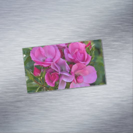 Lavender Rosa ros Magnetiska Visitkort