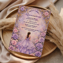 Lavender Rose Fairytale Quinceañera