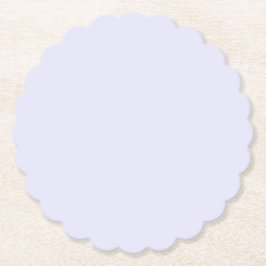 Lavender Scalloped Underlägg Papper