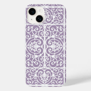 Lavender scrollwork mönster