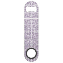 Lavender scrollwork mönster