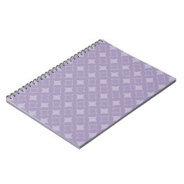 Lavender shippo mönster anteckningsbok