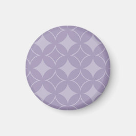 Lavender shippo mönster magnet
